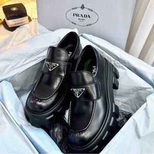 Prada Women's Black Platform Shoes